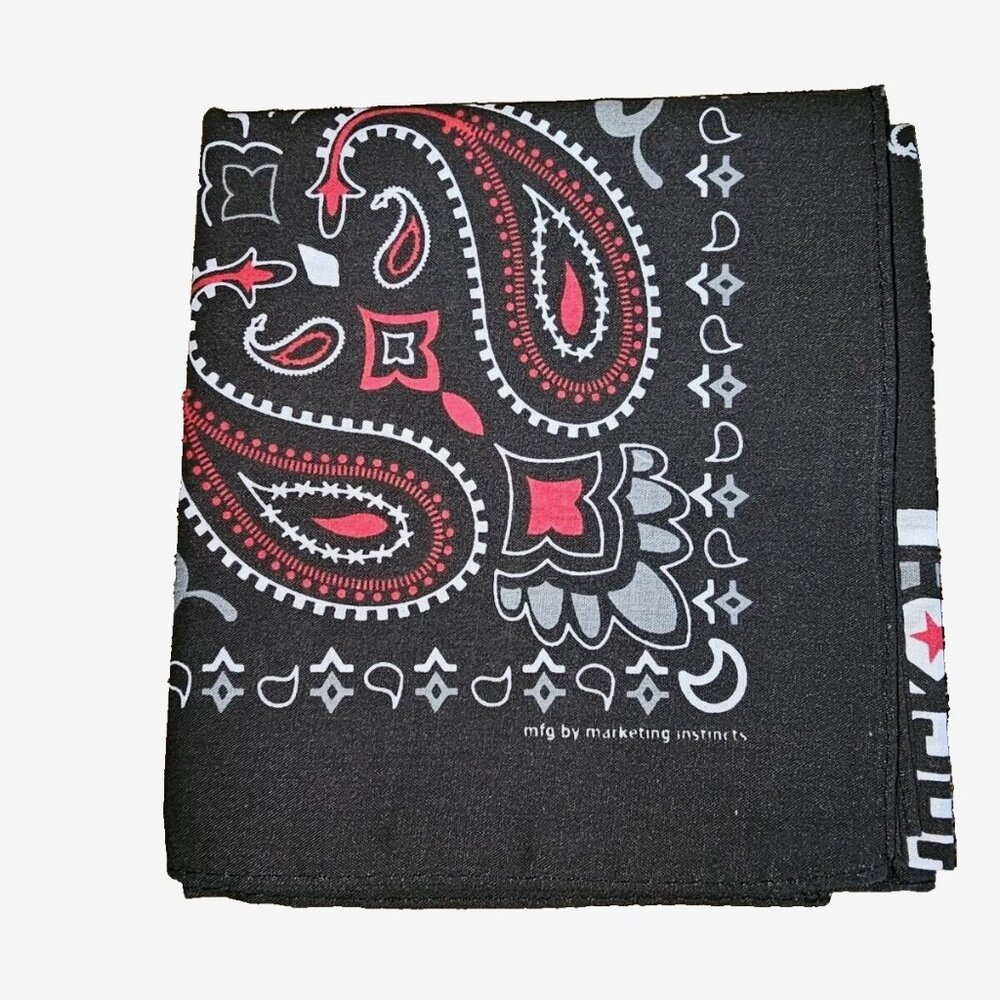 G-Shock Macy’s 35th Anniversary Paisley Bandana Black Red Limited Edition NWT - Picture 4 of 5